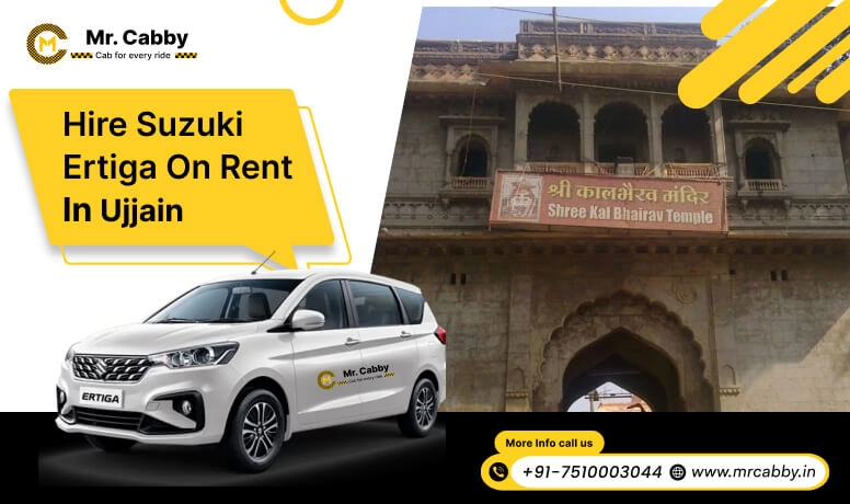 Hire Suzuki Ertiga on rent in Ujjain