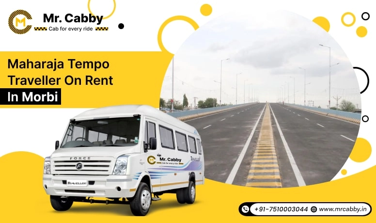 Maharaja Tempo Traveller on Rent in Morbi