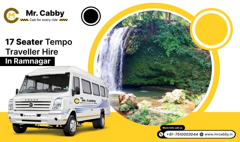 17 Seater Tempo Traveller on Rent in Ramnagar