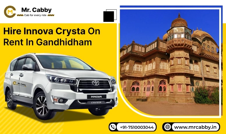 Innova Crysta on Rent in Gandhidham