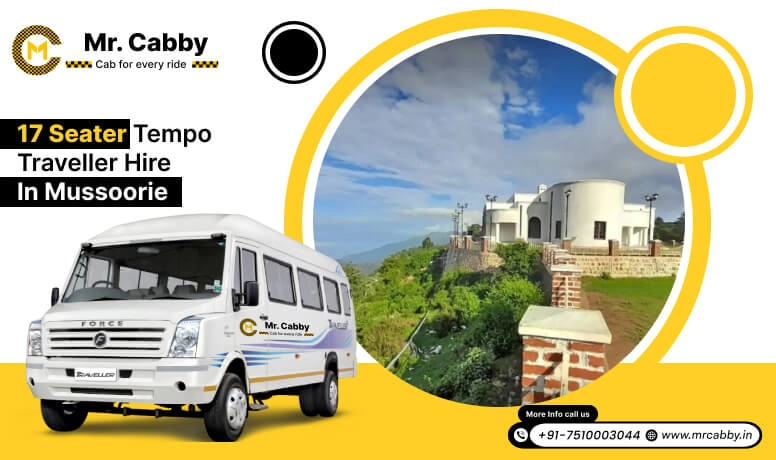 17 Seater Tempo Traveller on Rent in Mussoorie