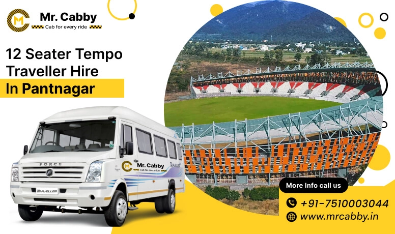 12 seater Tempo Traveller hire in Pantnagar