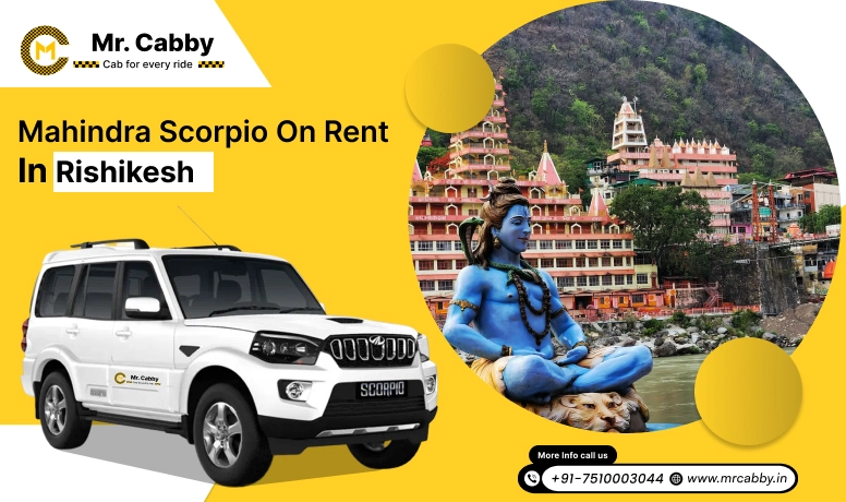 Mahindra Scorpio on Rent in Rishikesh