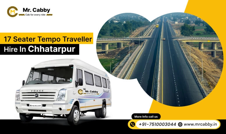17 Seater Tempo Traveller on Rent in Chhatarpur