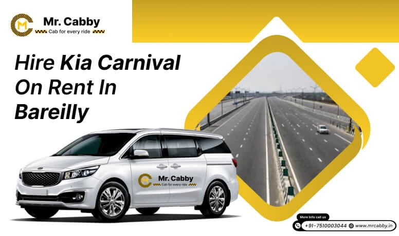 Hire Kia Carnival On Rent in Bareilly