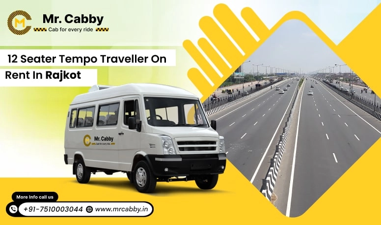 12 Seater Tempo Travellers on Rent in Rajkot