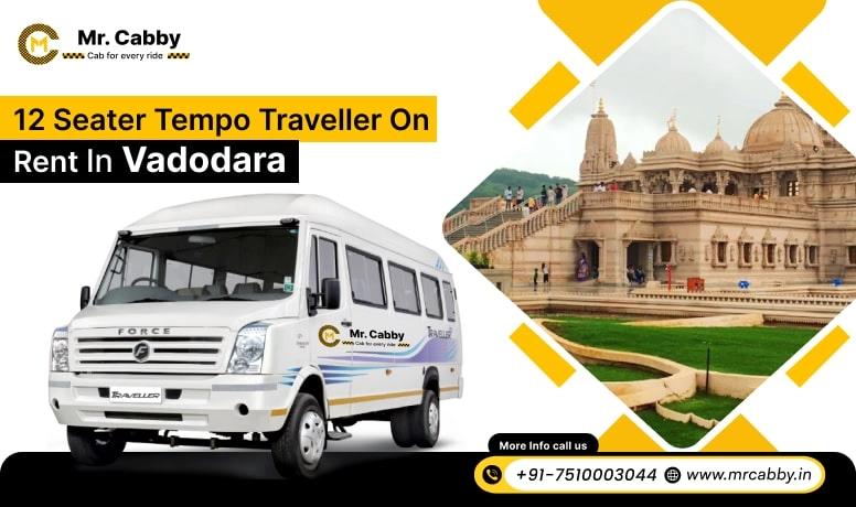 12 Seater Tempo Travellers on Rent in Vadodara