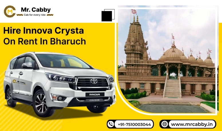 Innova Crysta on Rent in Bharuch