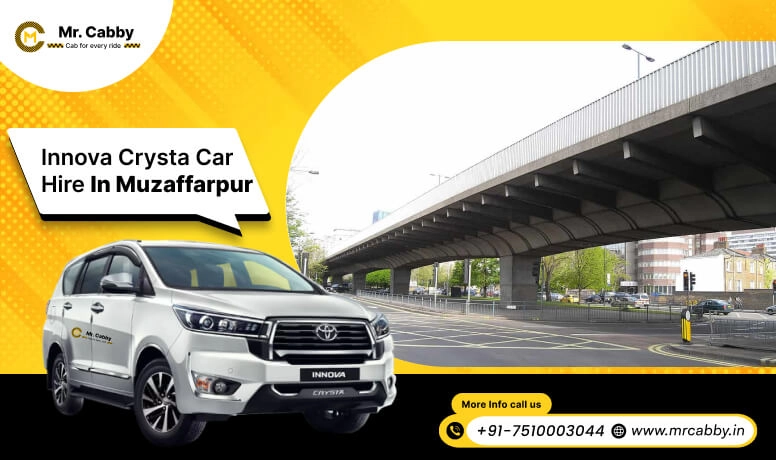 Innova Cysta on rent in muzaffarpur