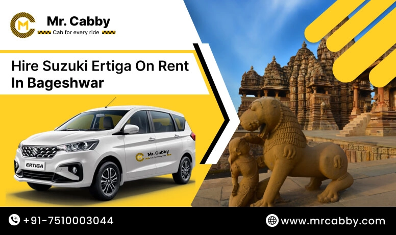 Hire Suzuki Ertiga on rent in Bageshwar