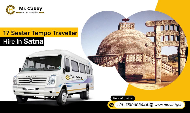 17 Seater Tempo Traveller on Rent in Satna