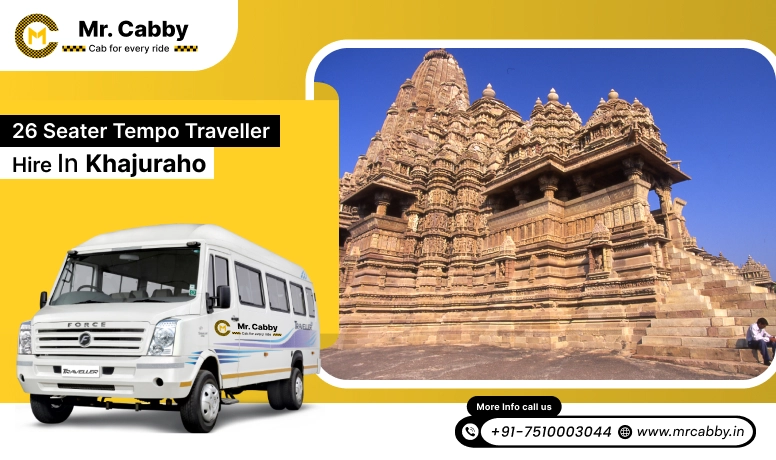 26 Seater Tempo Travellers On Rent in Khajuraho