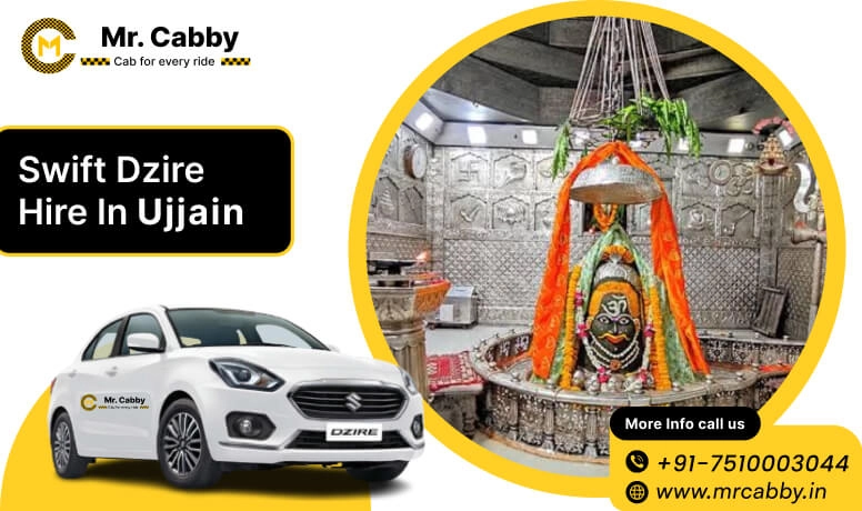 Swift Dzire cab hire in Ujjain