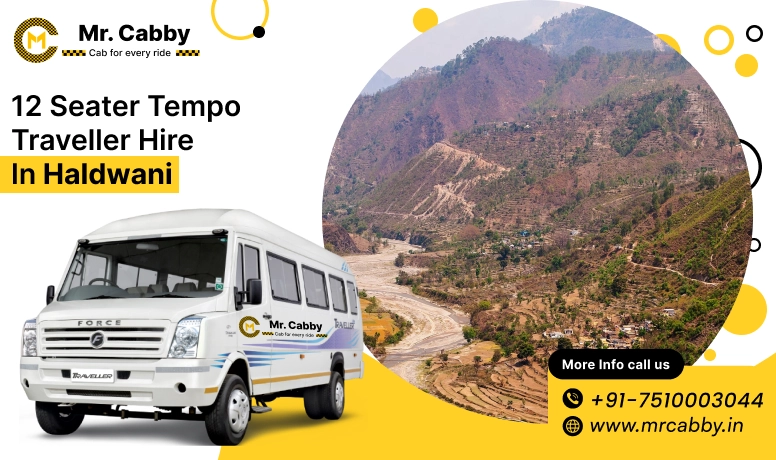 12 seater Tempo Traveller hire in Haldwani