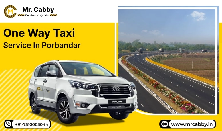 One Way Taxi Service in Porbandar