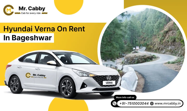 Hyundai Verna on rent in Bageshwar