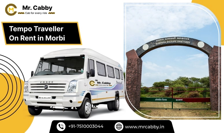 Urbania Tempo Traveller on Rent in Morbi