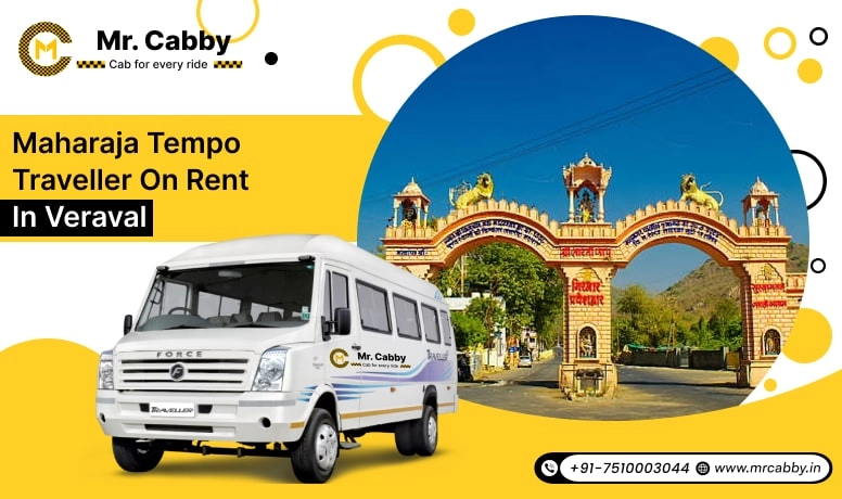 Maharaja Tempo Traveller on Rent in Veraval