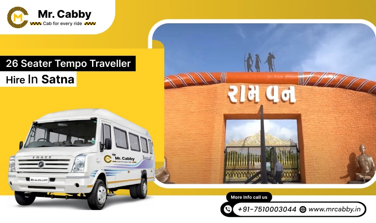 26 Seater Tempo Travellers On Rent in Satna